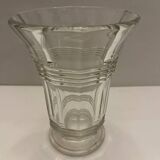 Vintage molded glass vase