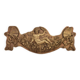 Bronze pediment