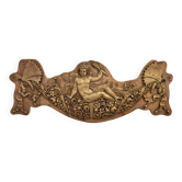 Bronze pediment