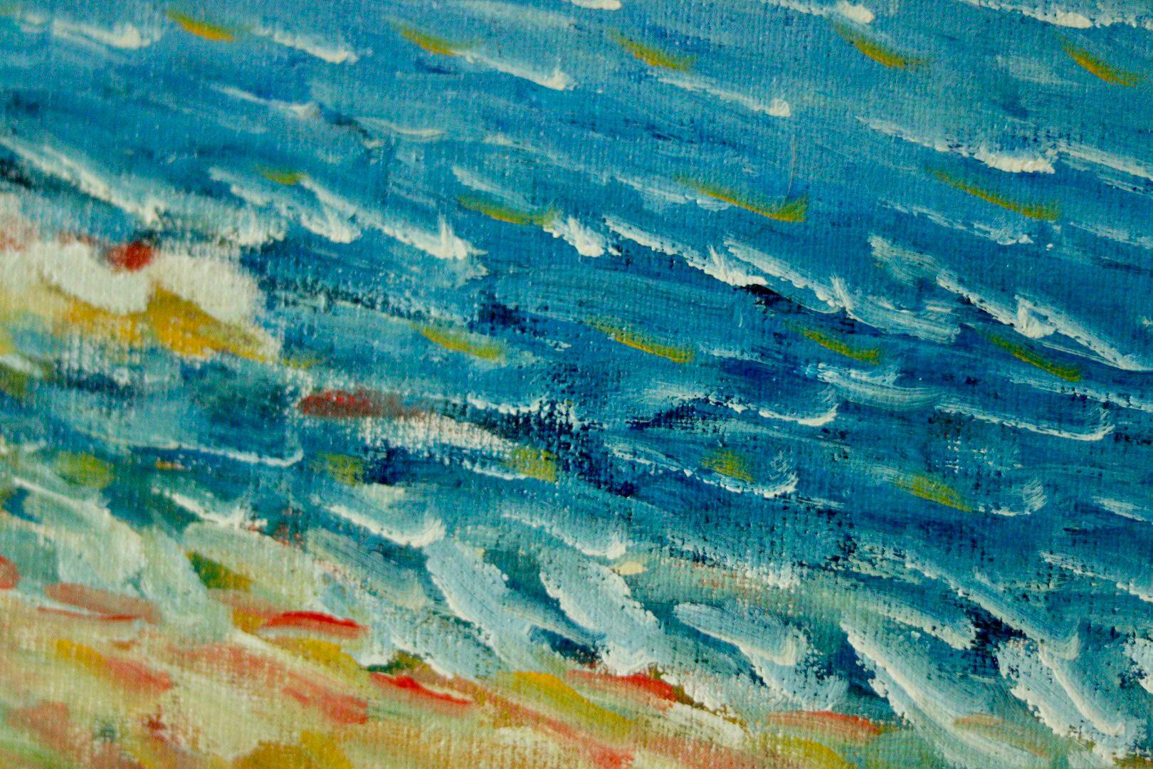 Coastal landscape by Gunnar Ingemar Erixon, 1992