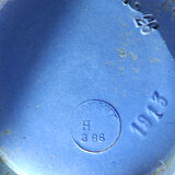 Longwy vase in earthenware 1886