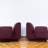Modular Lounge Chairs model 5303 by Oelsa 1970's Germany, Set of 2