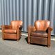 Leather clubs pair from the 1950s