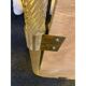 Italian Murano Glass Mirror Pair with Gold Leaf and Torciglione Design