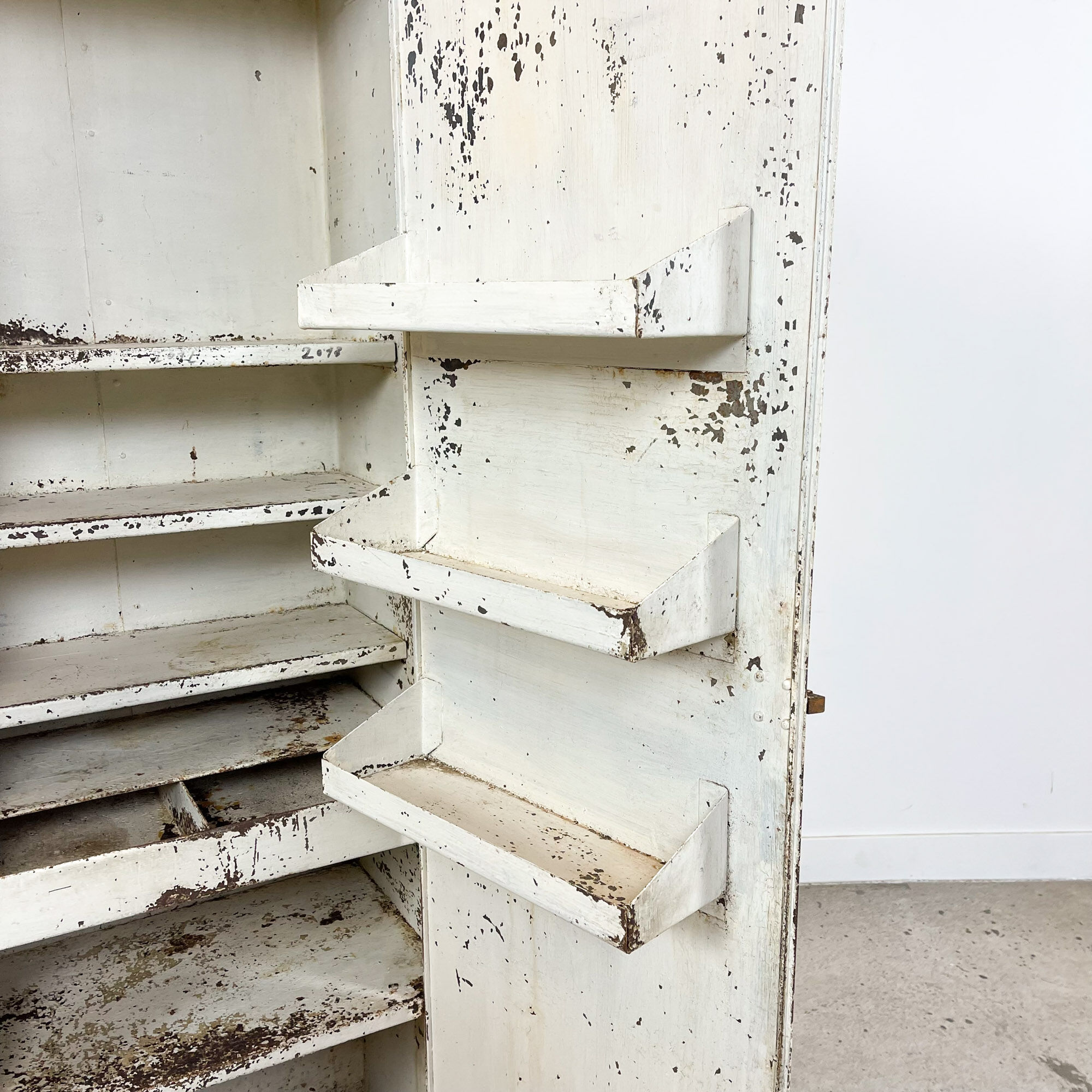 Industrial metal workshop cabinet