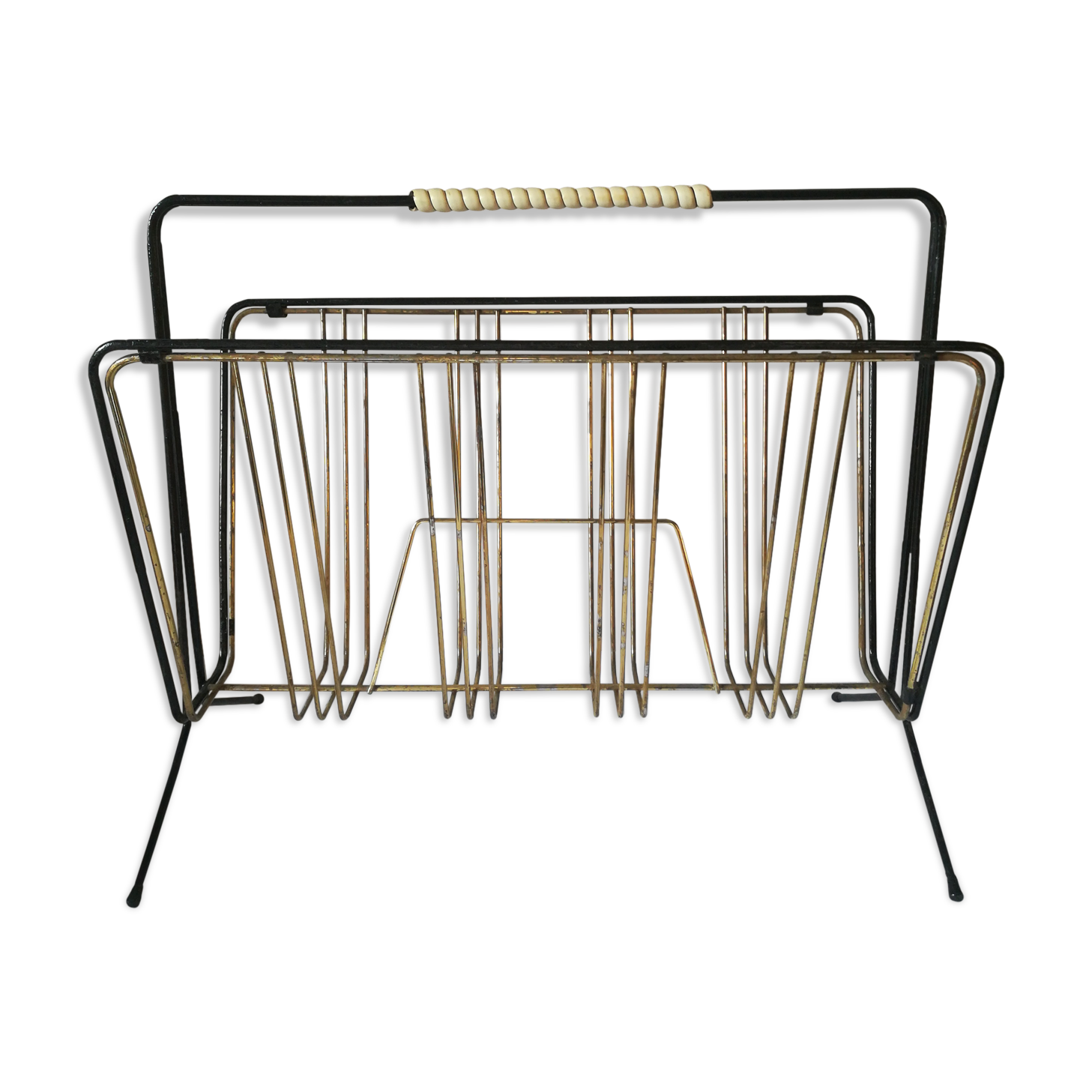 Metal magazine holder