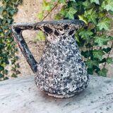 Vase fat lava par Alain Rufas Vallauris 1960’s