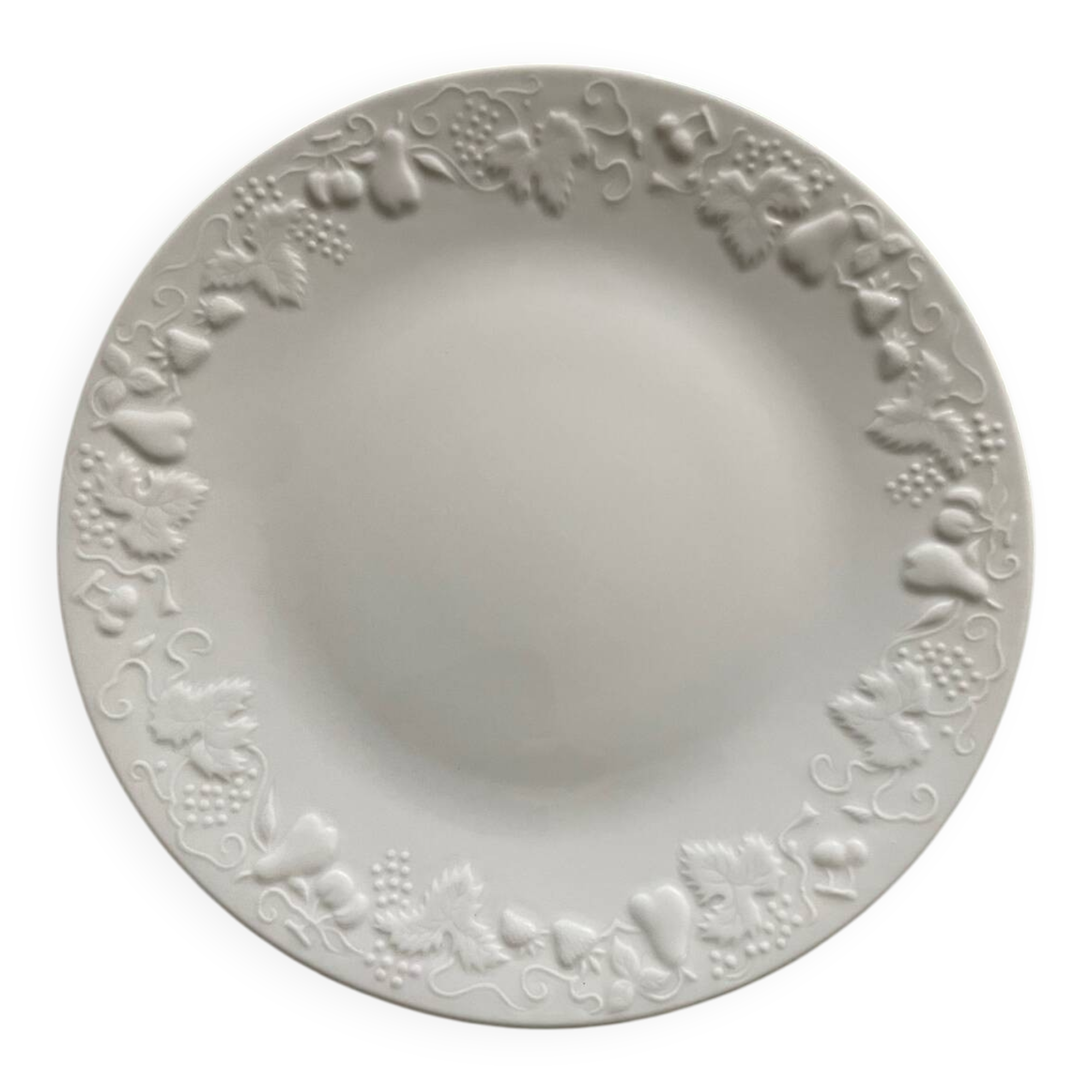Limoges porcelain plate (Deshoulières Manufacture)