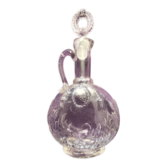 "Victorian" glass decanter circa 1860