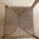 set of 8 oak chairs, reproduction of the Dordogne by Charl