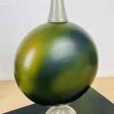 Paire de lampes Philippe Barbier années 70, vert