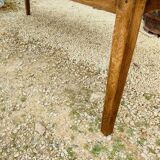 Large solid oak farmhouse table with two drawers 260 cm x 100 cm
