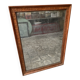 Miroir XIX/XX finition rouge