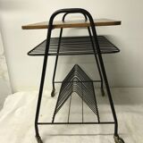 Vinyl rack table
