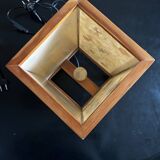 pair of dried flower lamps 1970