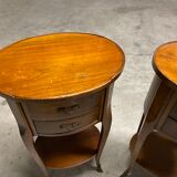 2 bedside tables Louis XV style