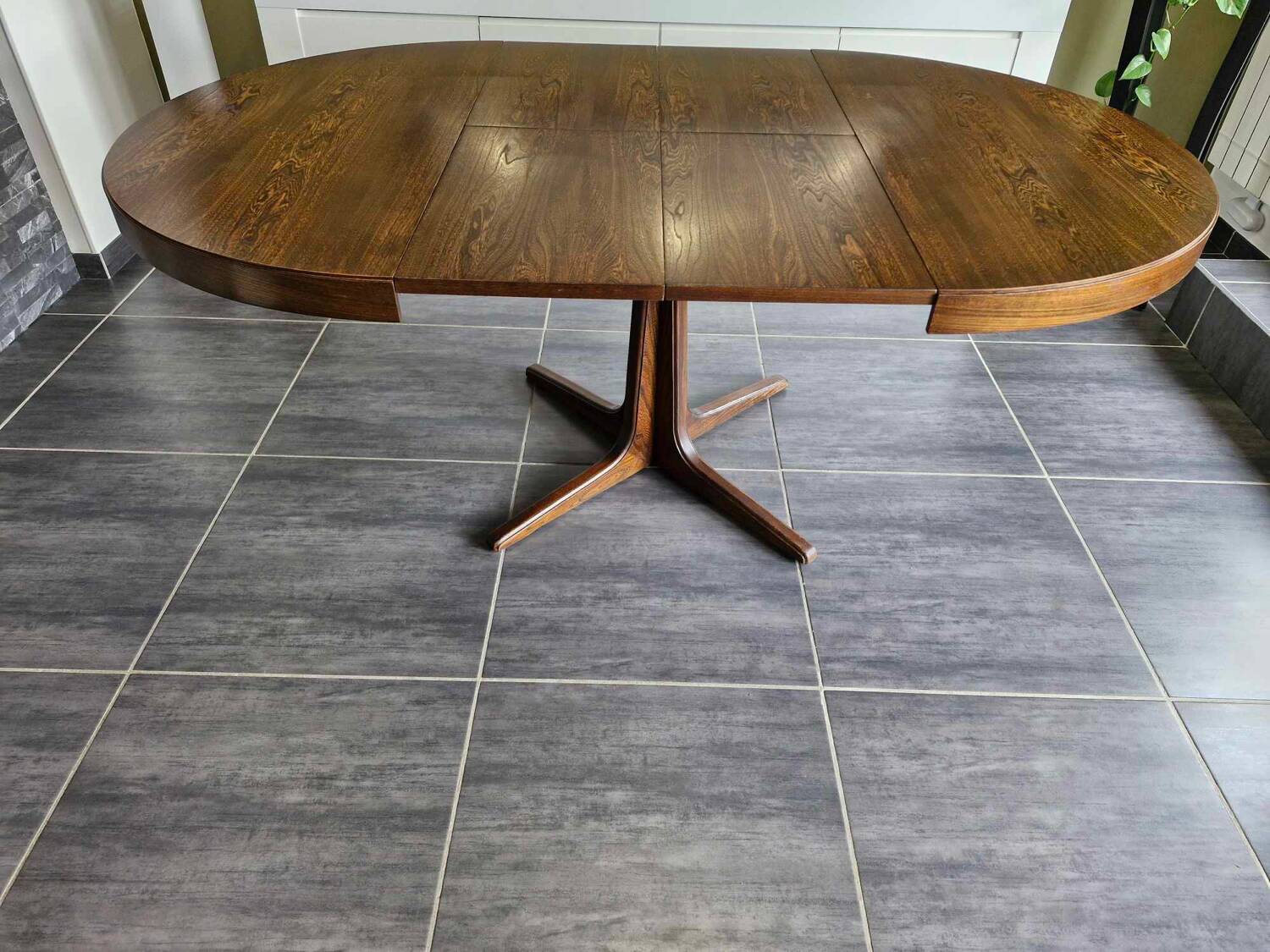 Baumann vintage extendable table 1970s