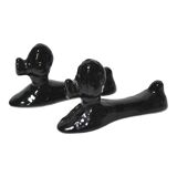 Vintage slip poodle knife holders