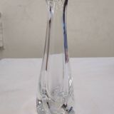 Daum crystal soliflore signed