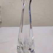 Daum crystal soliflore signed