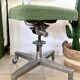 Ancienne chaise d'atelier industrielle