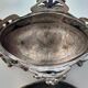 Silver-plated bronze jardinière Art Nouveau