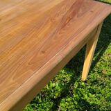 Cherry wood farmhouse table circa 1930