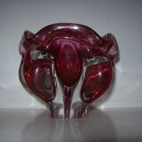 Crystal ashtray 50s-60s
