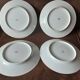 Lot de 4 assiettes  P F C
