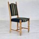 1970s, set 6 pcs of Danish dinning chairs, original good condition, furniture wool.