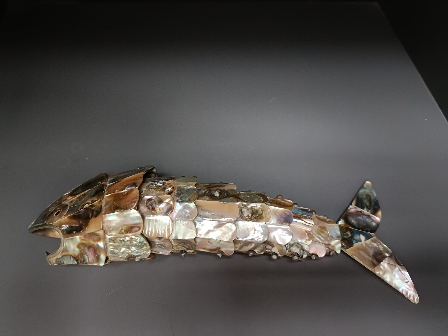 Bottle opener, bottle opener, mother-of-pearl fish