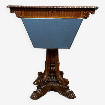 Empire period work table in mahogany early 19th century