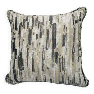 Square cushion, cover and insert. 50 x 50 cm. Piped edges