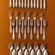 Ercuis, dessert cutlery, fruit and cheese, 36 art deco pieces