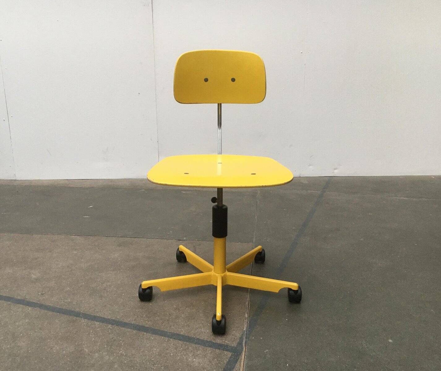 Mid-century Danish swivel office chair by Jørgen Rasmussen for Kevi