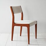 Set of 6 1960s Scandinavian teak dining chairs