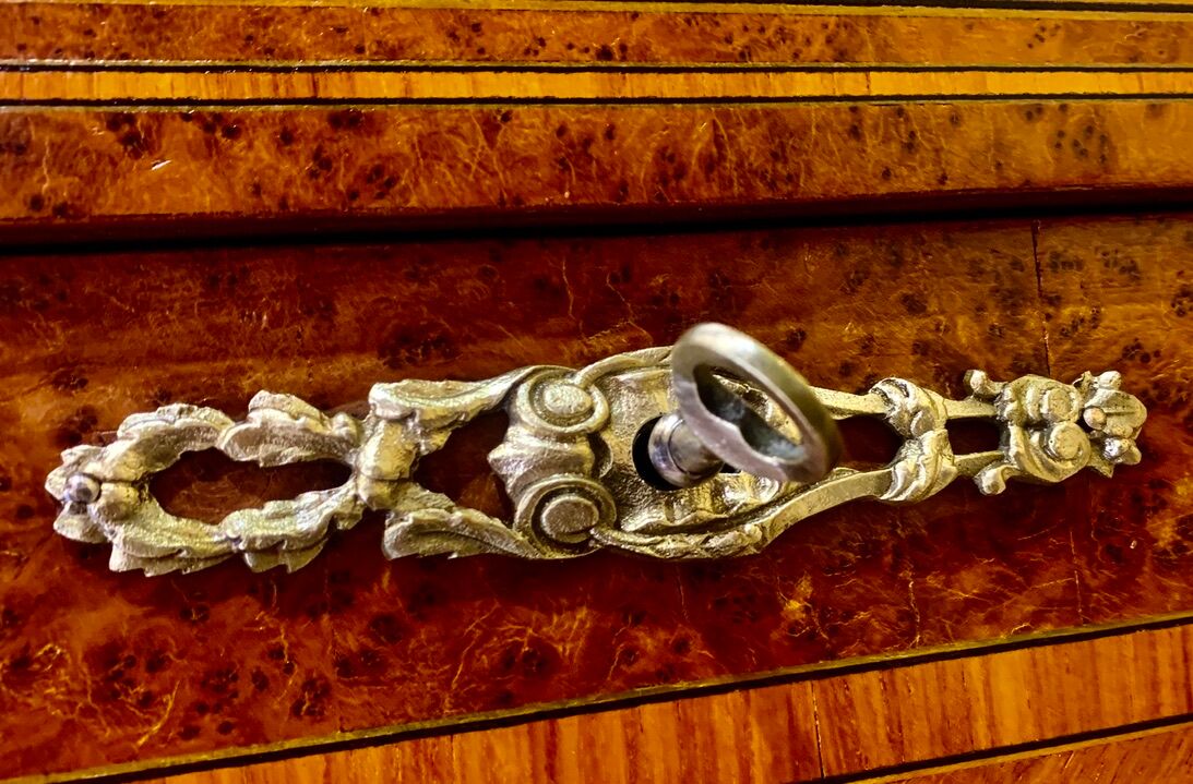 Buffet art deco period 1920 marquetry of rosewood and precious woods