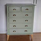 Commode scandinave vert forest 4