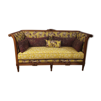 Sofa, three-seater Louis XVI style bench