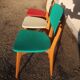 Lot de trois chaises vintages années 1950