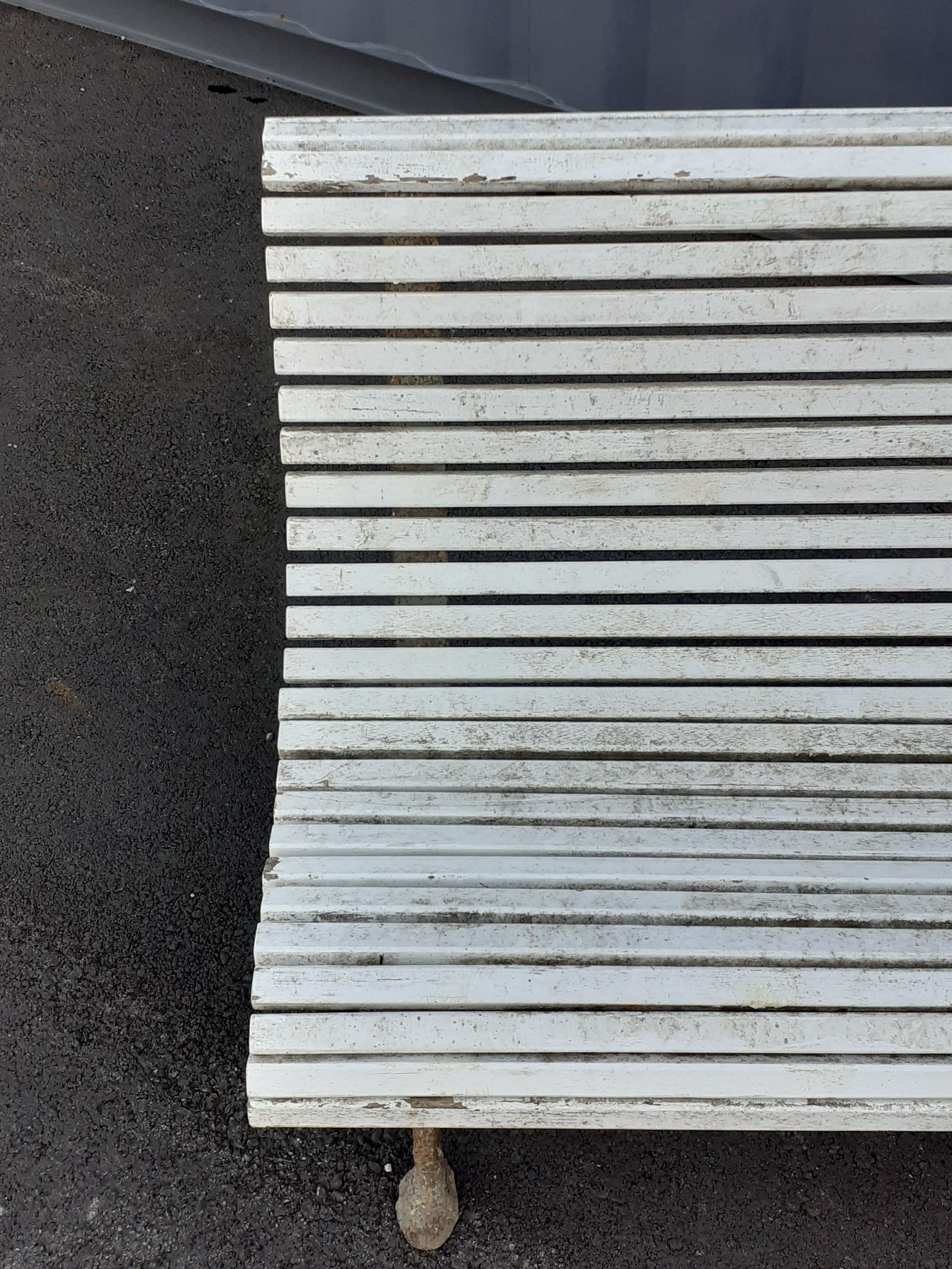 Banc de jardin avec pieds en  fonte