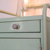 Pair of nightstands to hospital mint