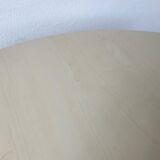 Tecno Nomos Round Table Brushed Metal