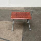 Minimalist stool in Pagwood mid-century, 1960s