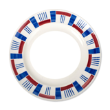 Badonviller Fenal round dish. France model Mogador. French Antique