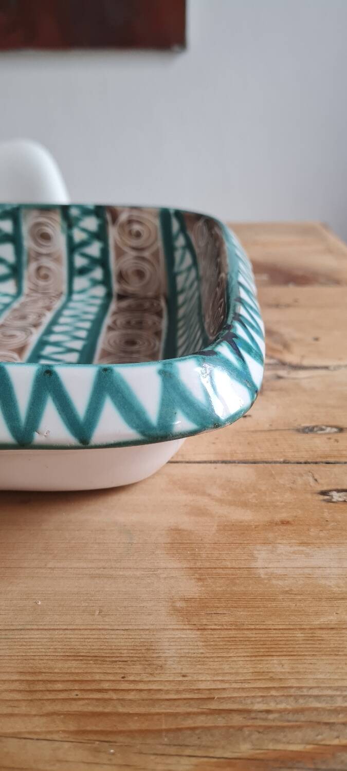 8 Plate Robert Picault Vallauris 1960