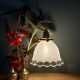 Vintage tulip suspension in frosted glass (TFB1)