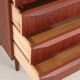 Danish design chest of drawers in teak