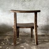 Grande chaise ou fauteuil en teck ancien H84 L60
