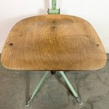 Green Industrial Workshop Chair, 1950s